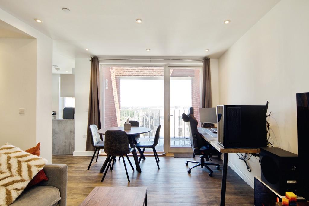 Open-plan living area