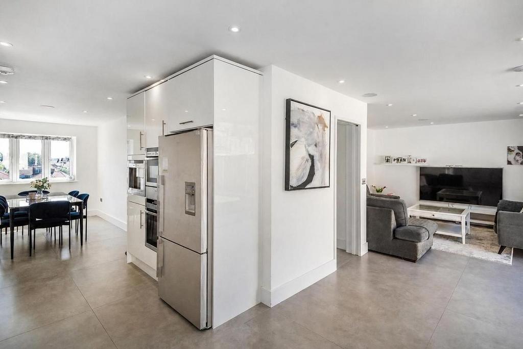 Open-plan living area, open plan living