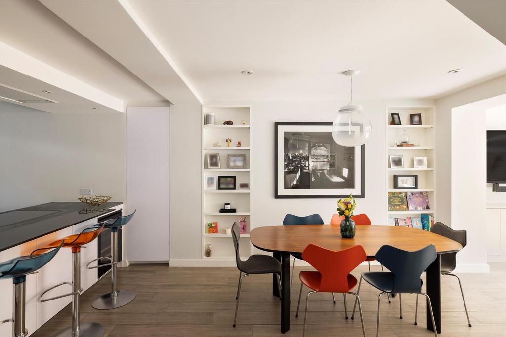 Dining room, open plan living