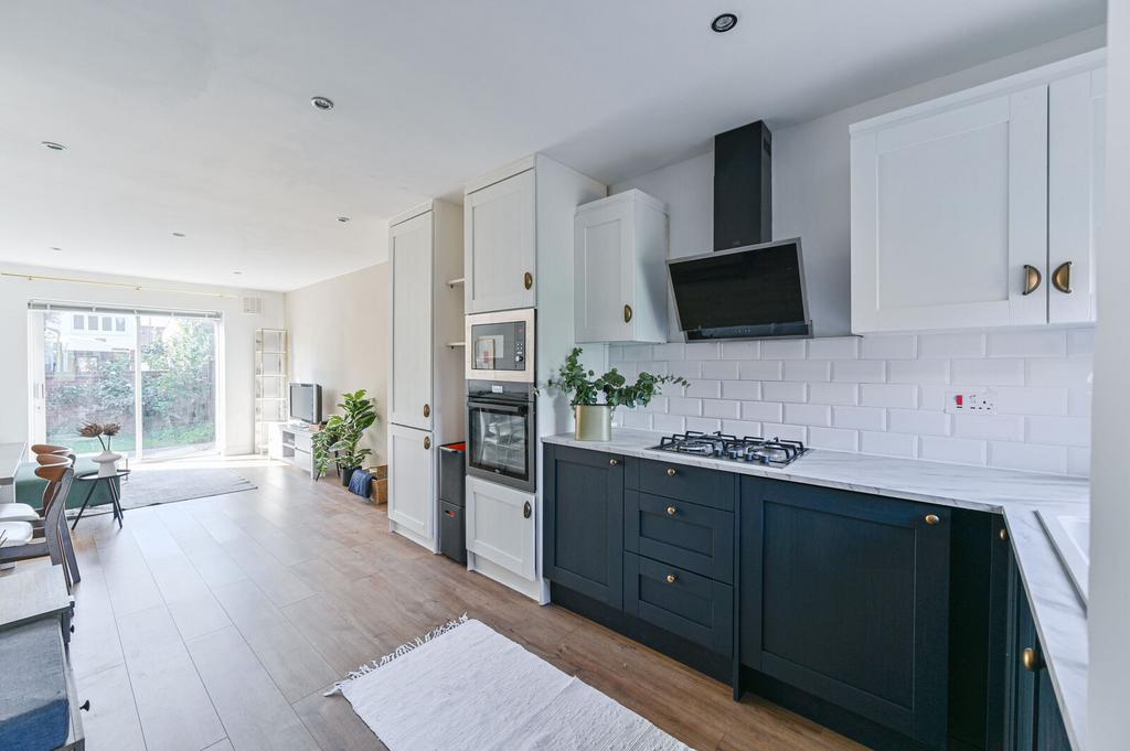 Open-plan living area, open plan living