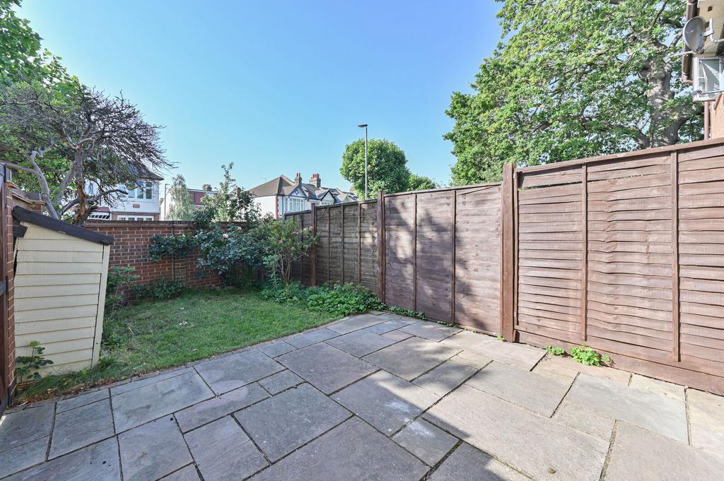 Patio view, garden
