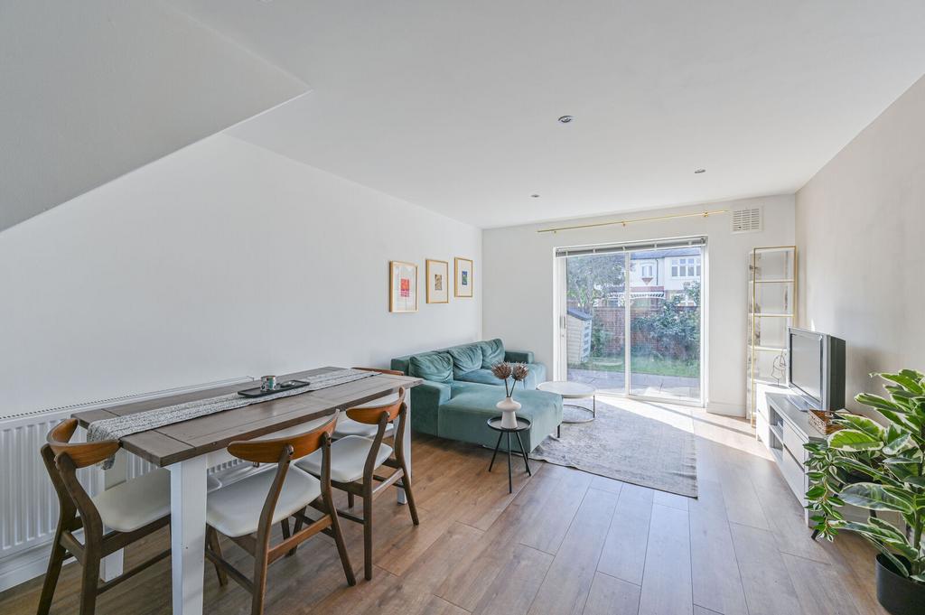 Open-plan living area, open plan living