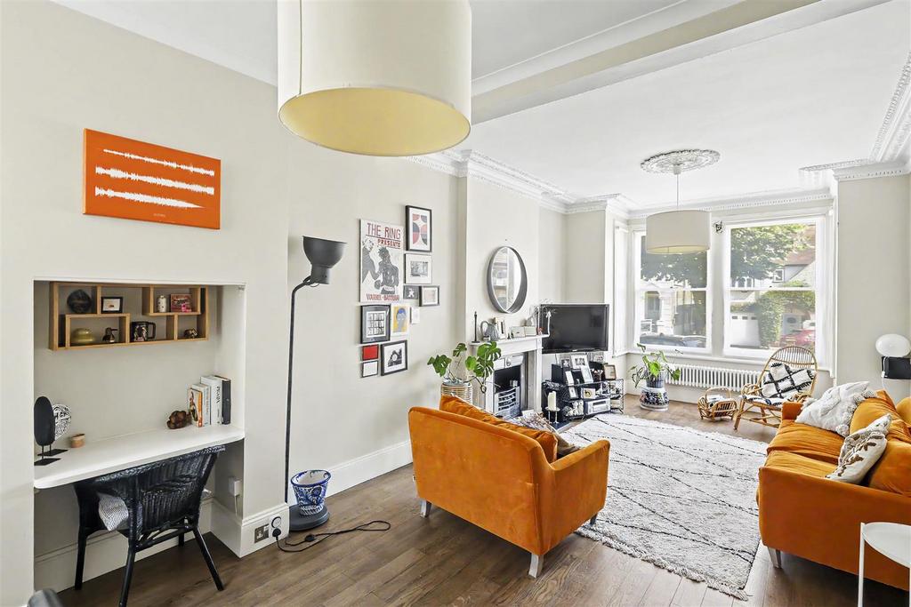 Open-plan living area, open plan living