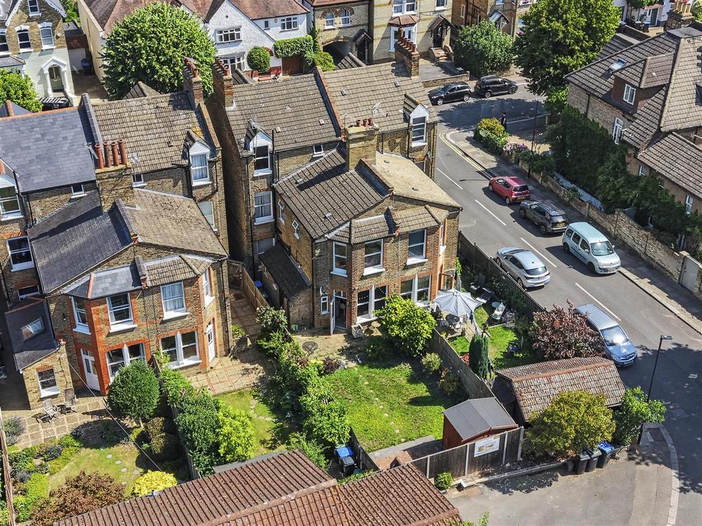Aerial view, land