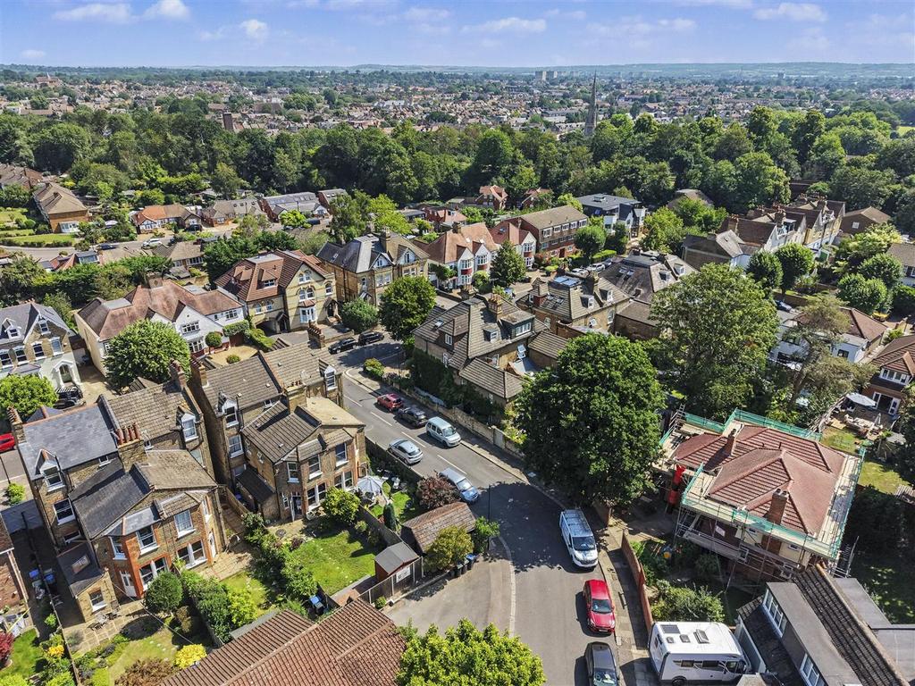 Aerial view, land