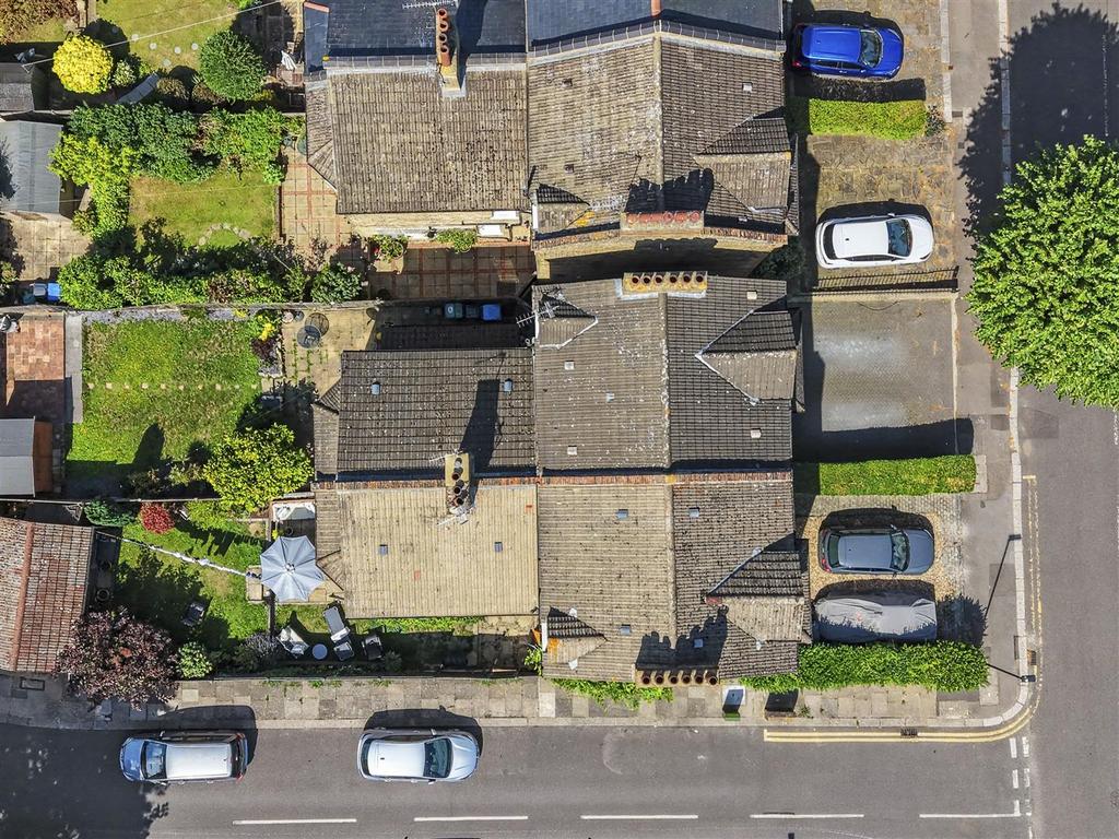 Aerial view, land