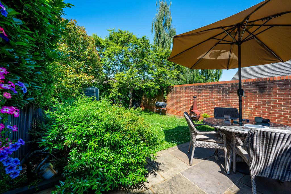 Patio view, garden