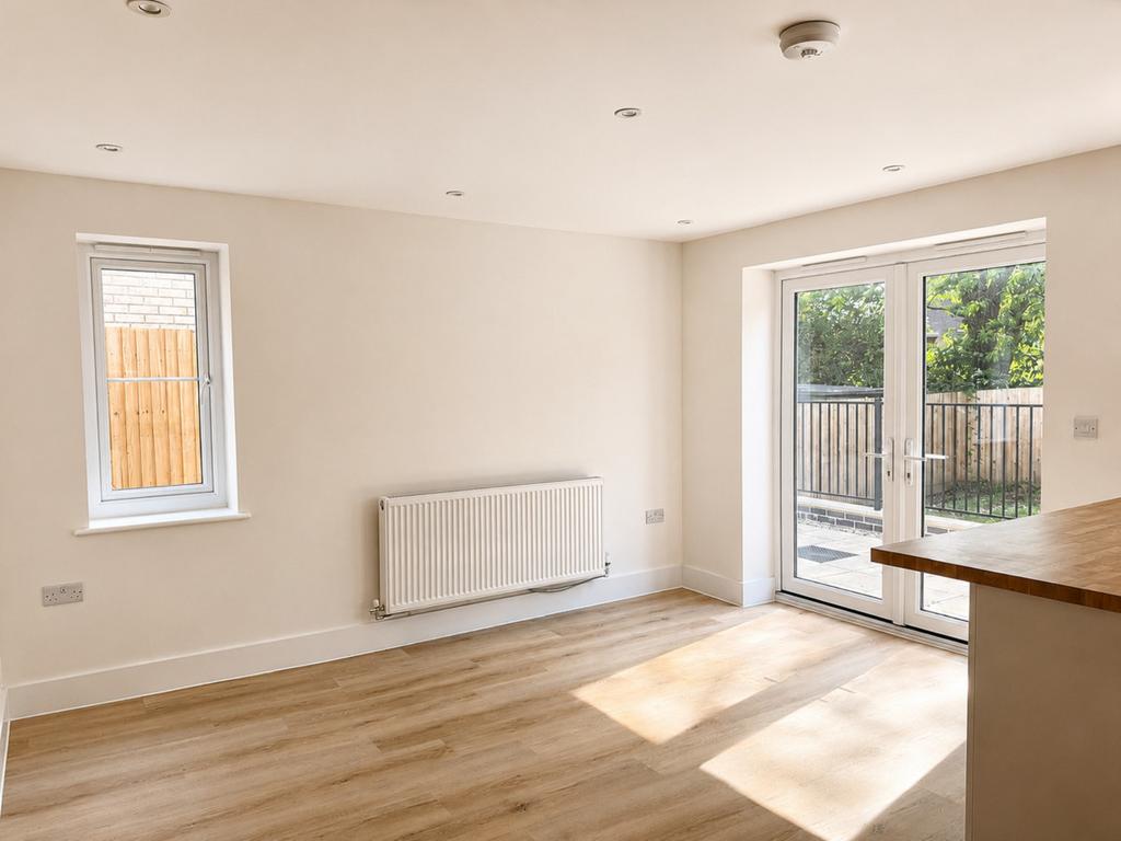 Open-plan living area