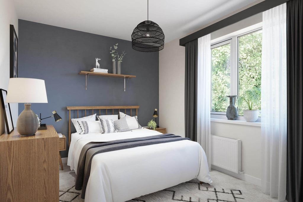 Second double bedroom could make an ideal spare...