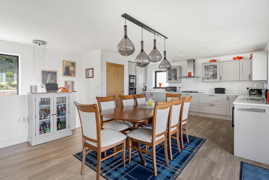 Open-plan living area, open plan living