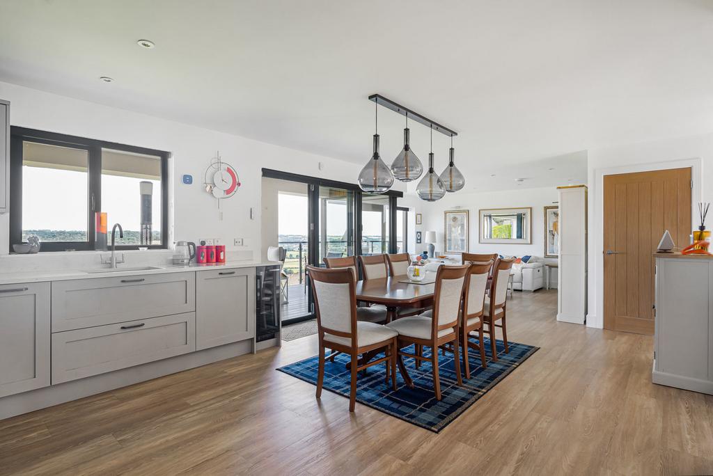 Open-plan living area, open plan living