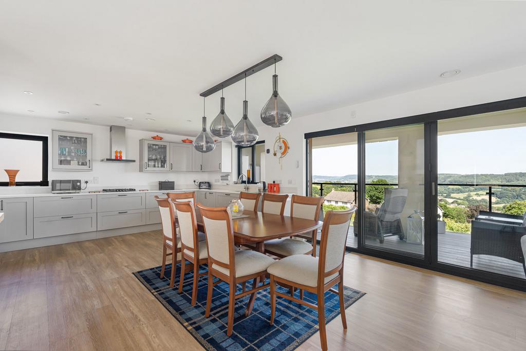 Open-plan living area, open plan living