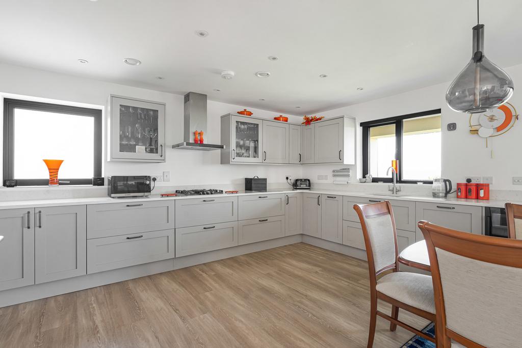 Open-plan living area