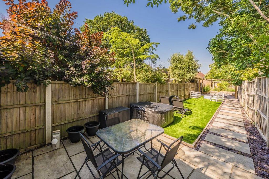 Patio view, garden