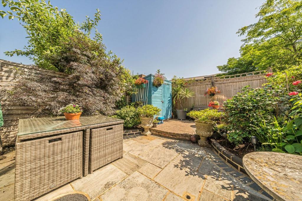 Patio view, garden
