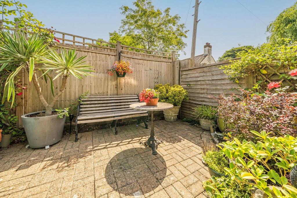 Patio view, garden