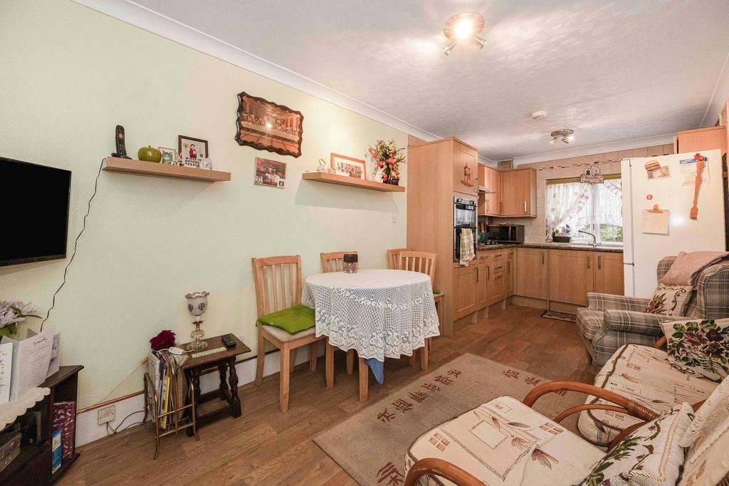 Open-plan living area