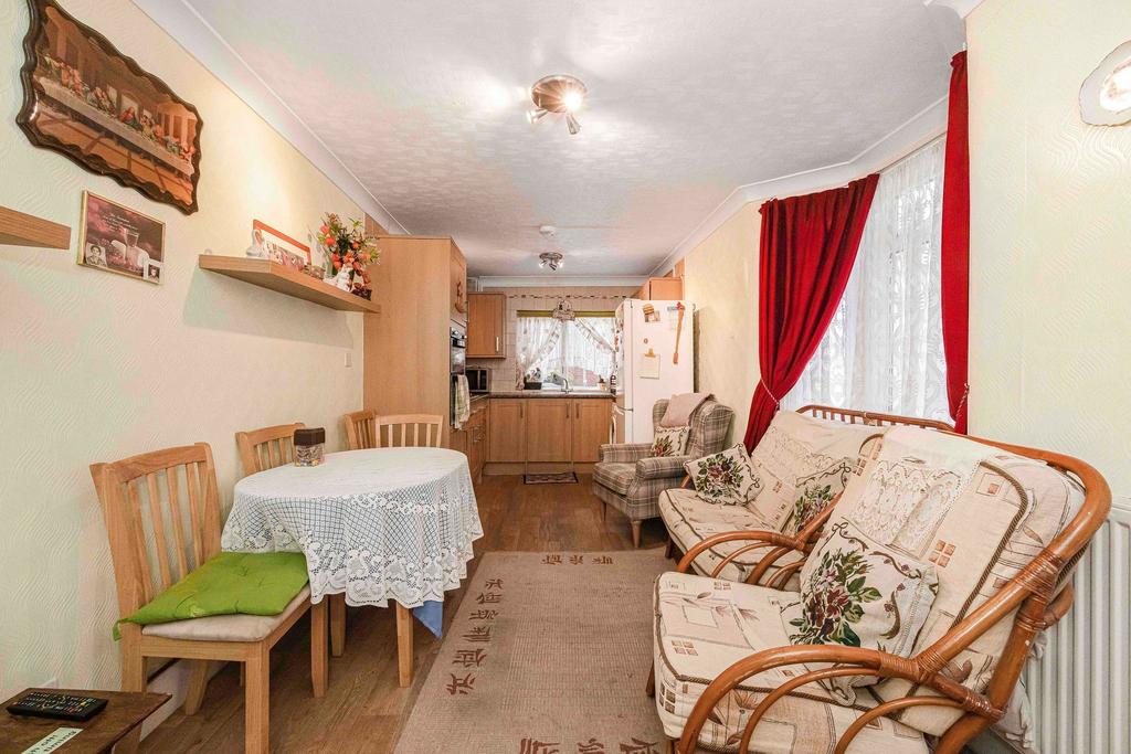 Open-plan living area