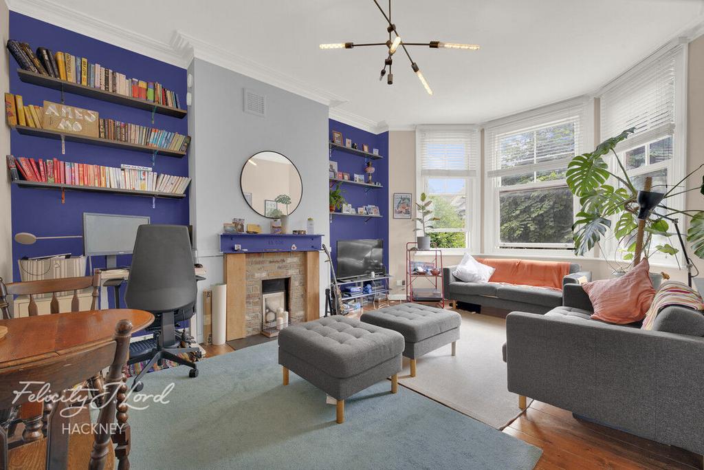 Living room, fireplace