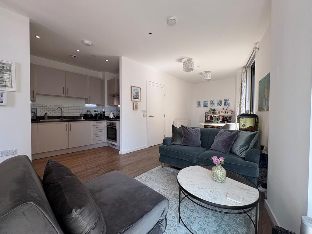 Open-plan living area