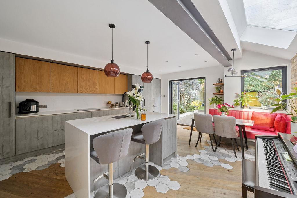 Open-plan living area