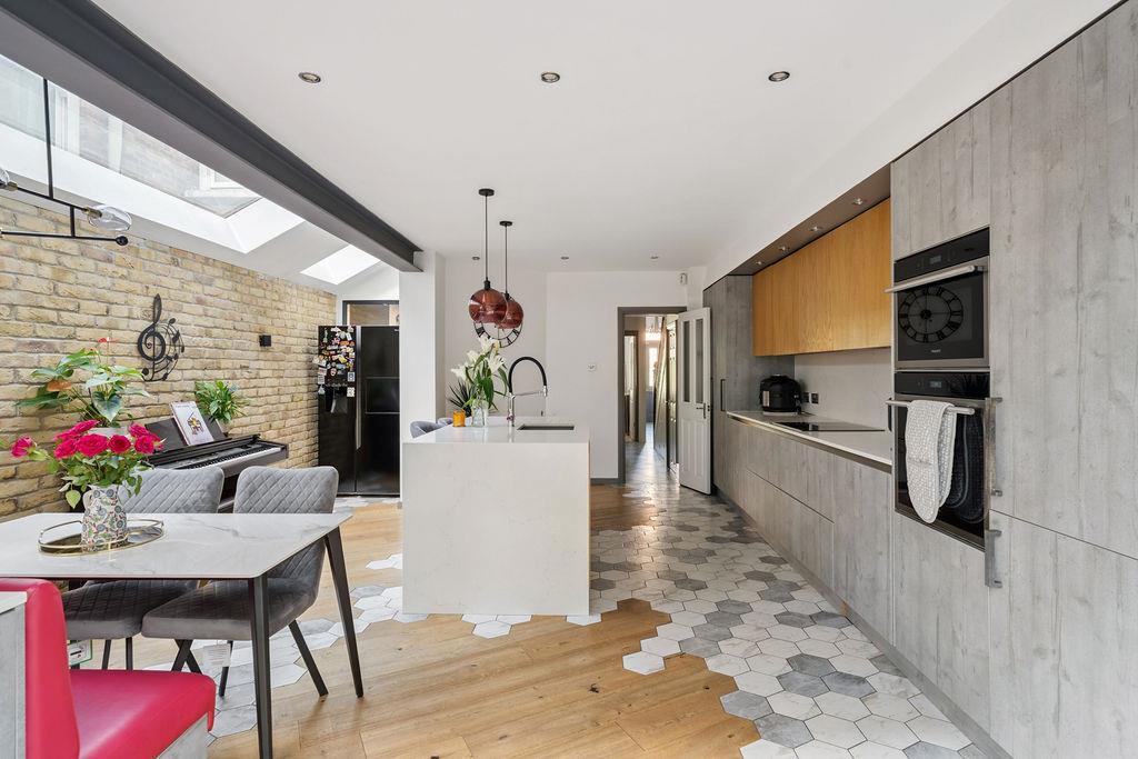 Open-plan living area