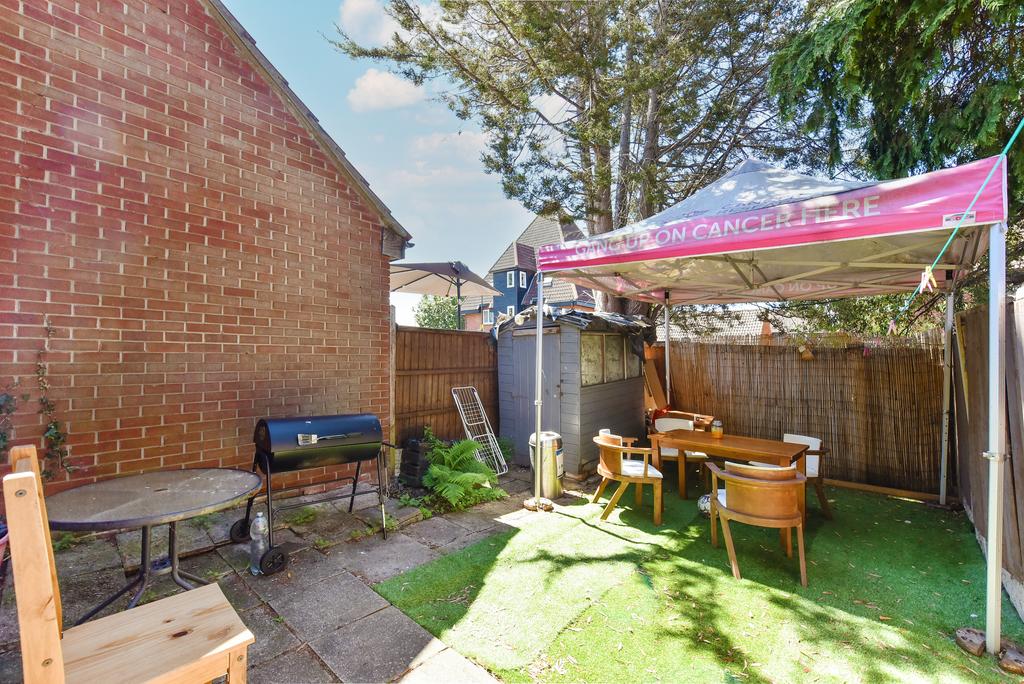 Patio view, garden