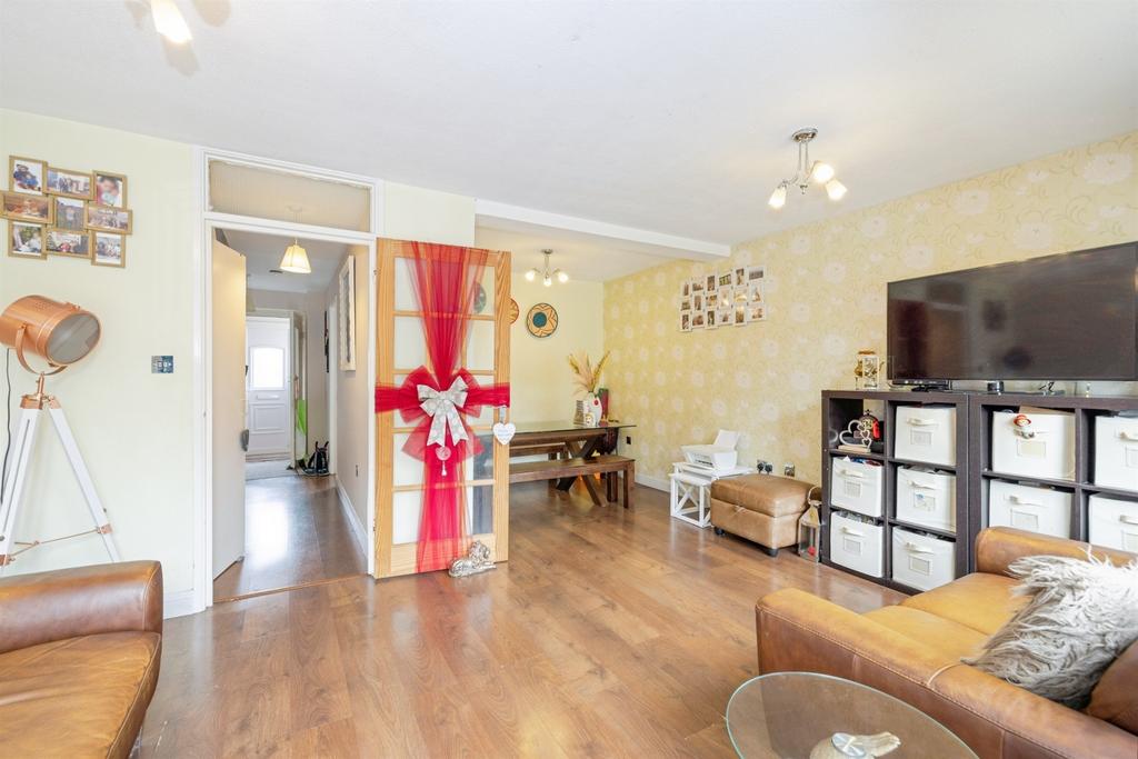 Open-plan living area