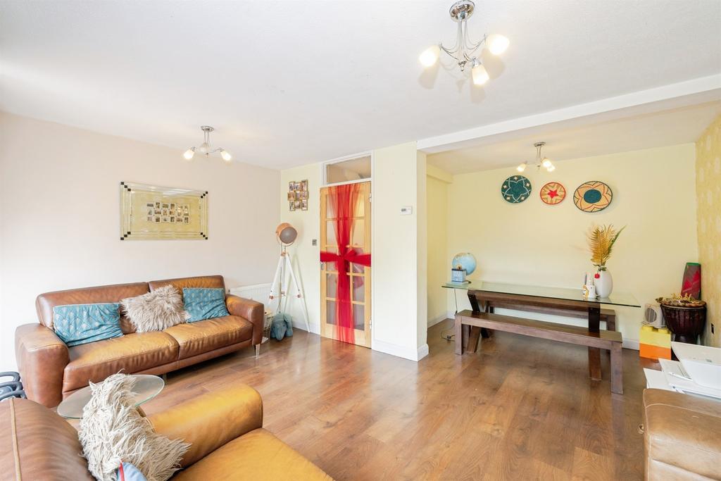 Open-plan living area