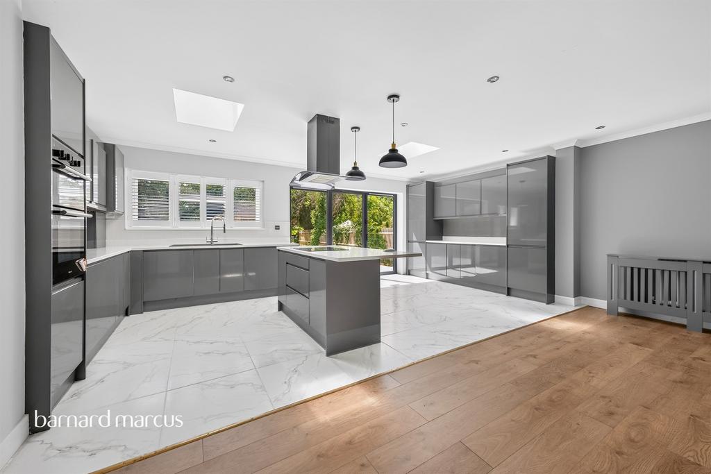 Kitchen, open plan living