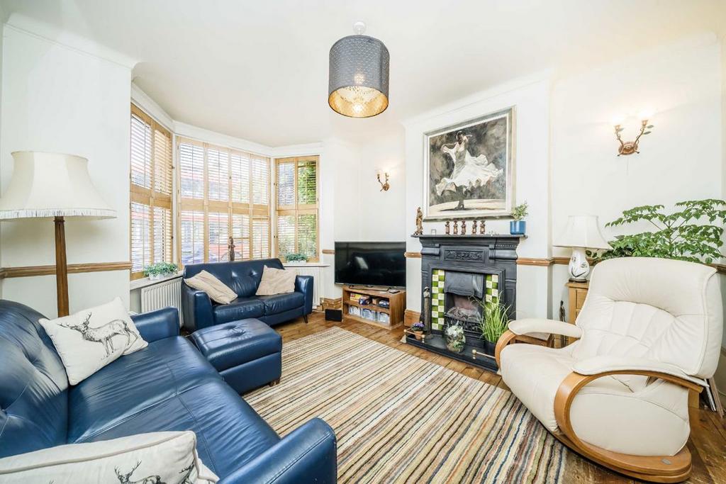 Living room, fireplace