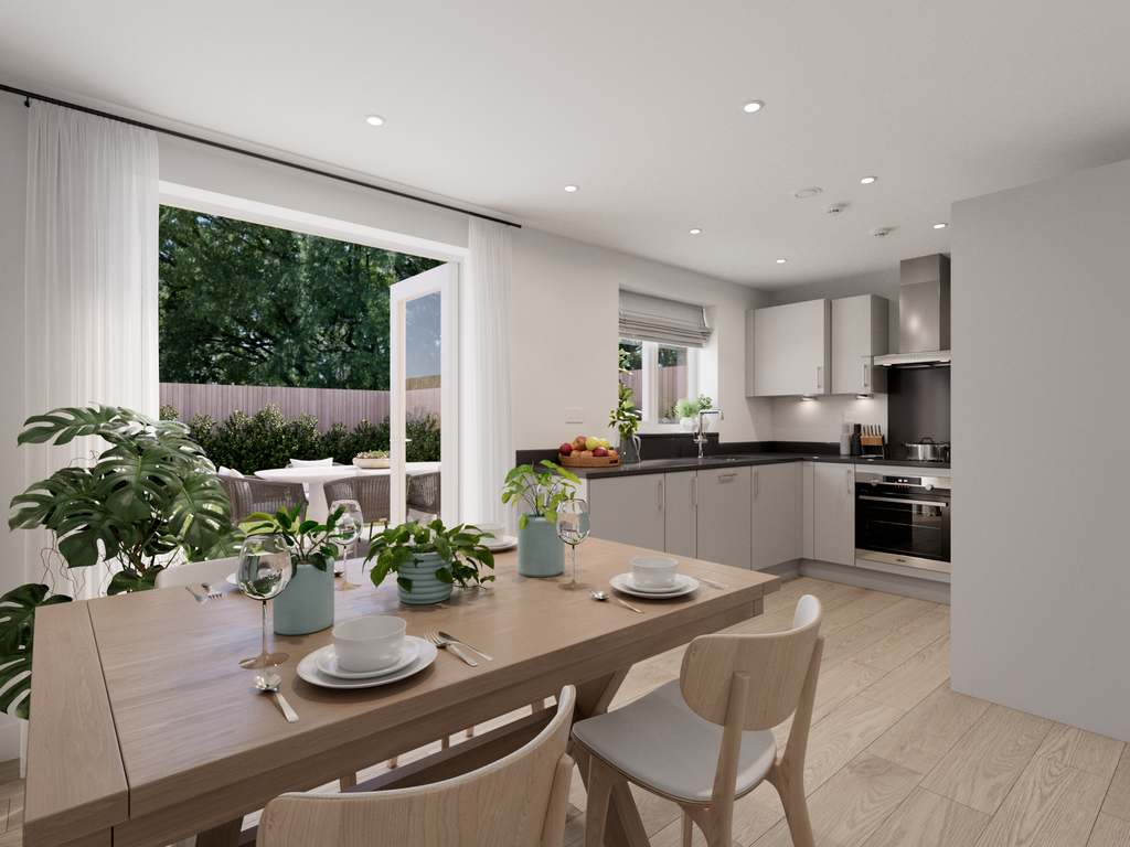 Open-plan living area, open plan living