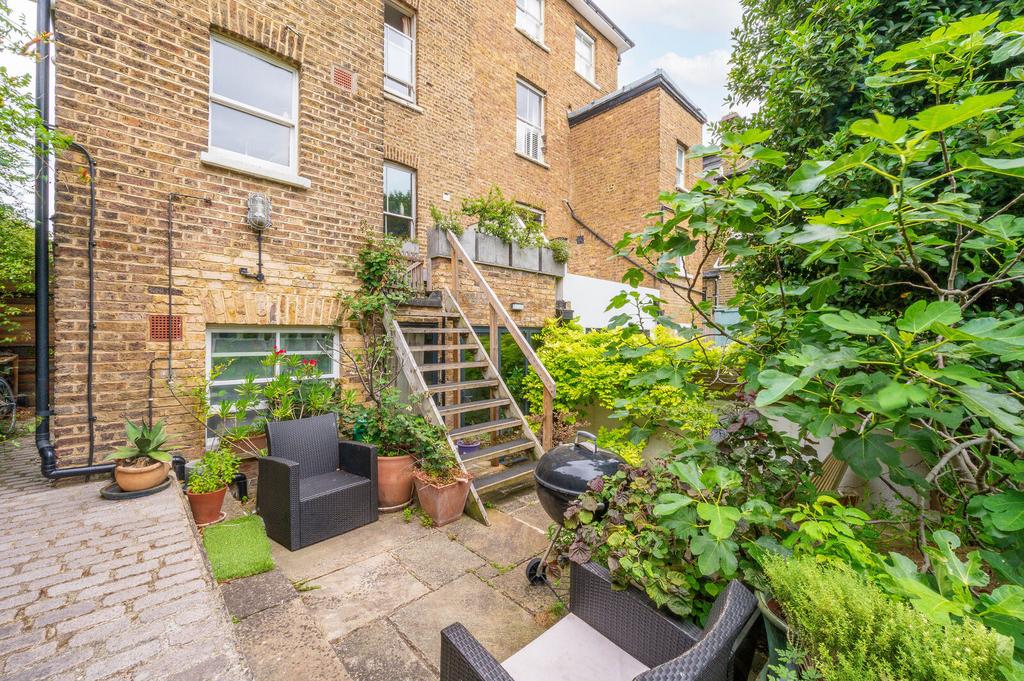 Patio view, garden