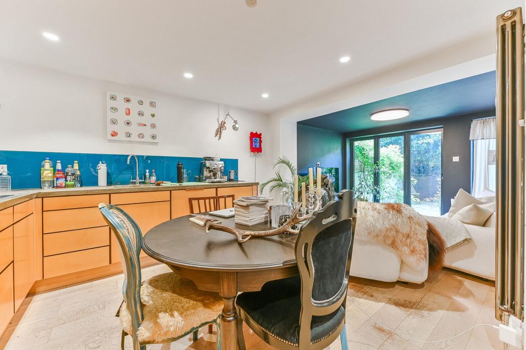 Open-plan living area, open plan living