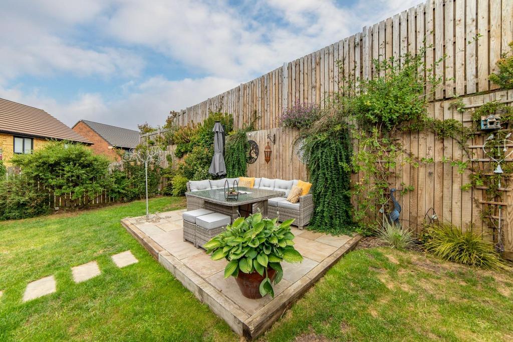 Patio view, garden