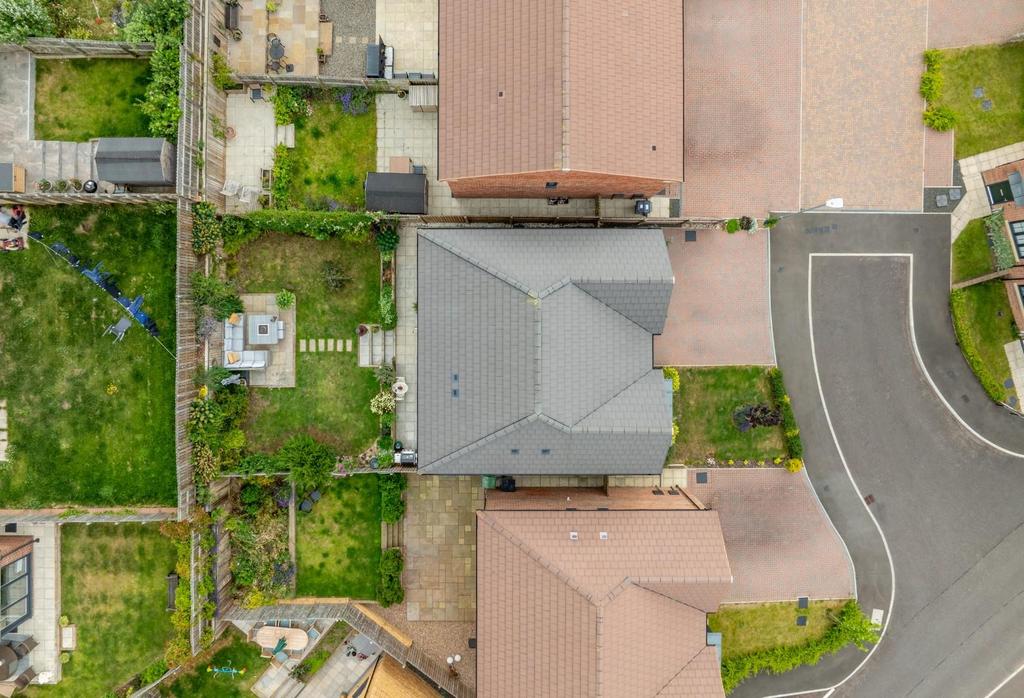 Aerial view, land