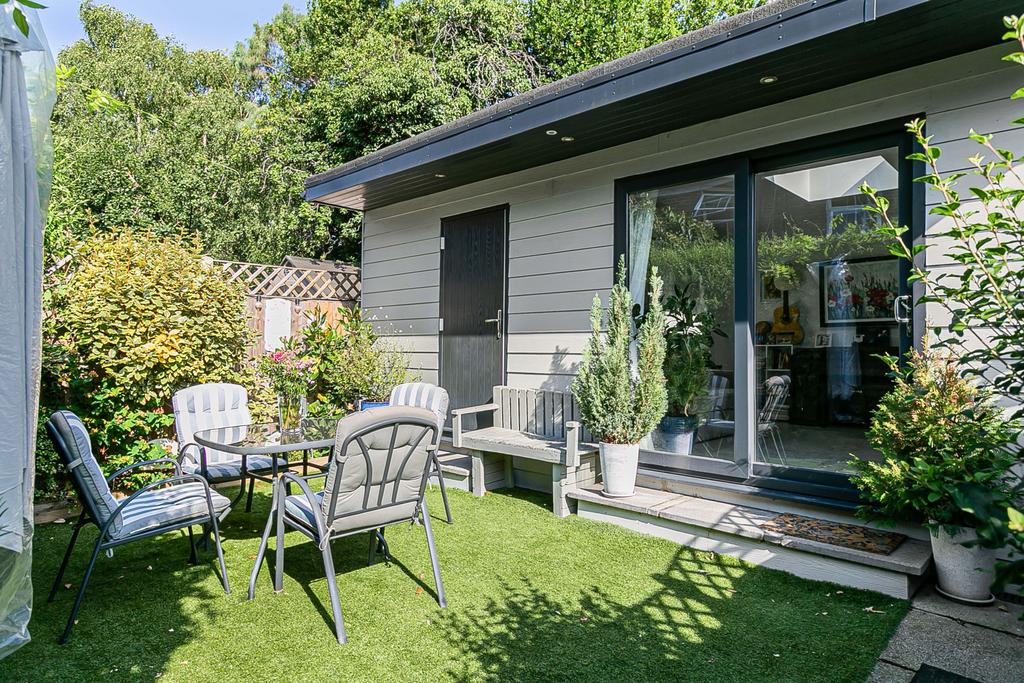 Patio view, garden