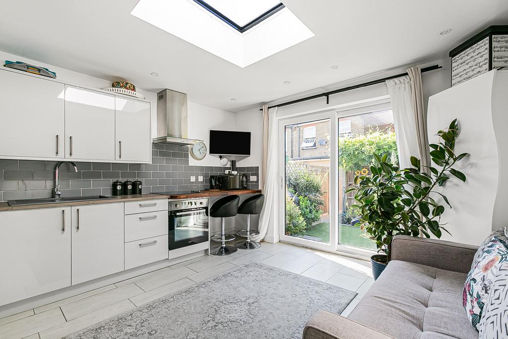 Open-plan living area, open plan living