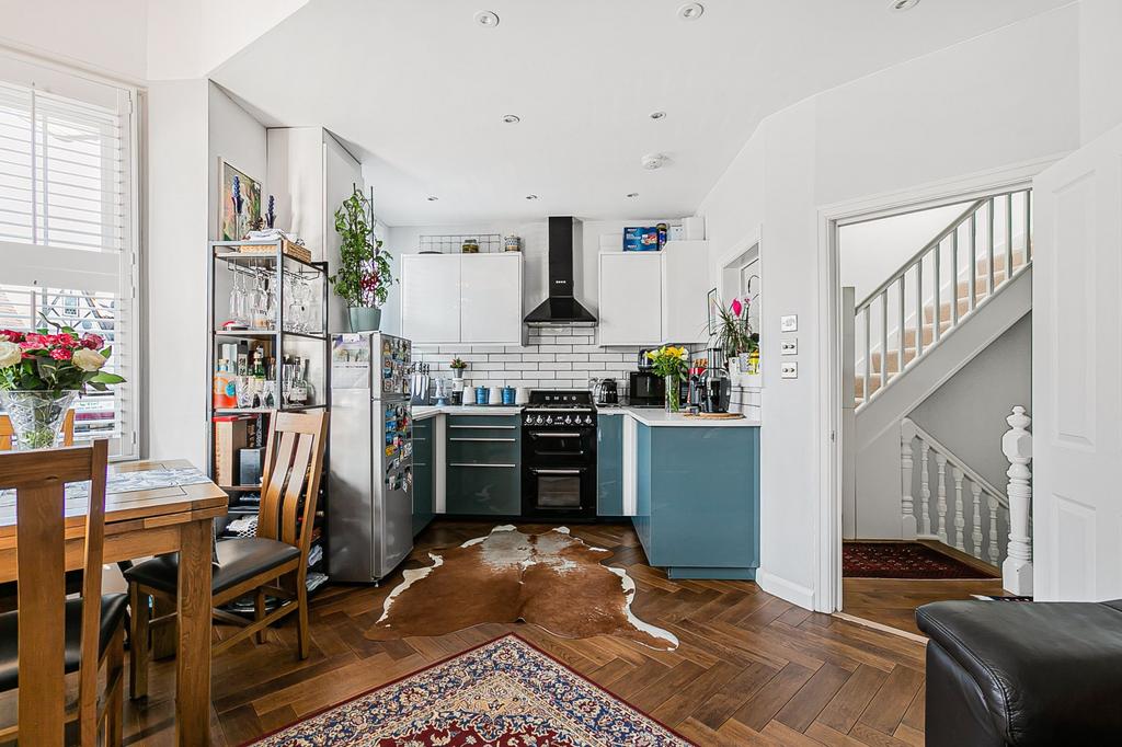 Open-plan living area, open plan living