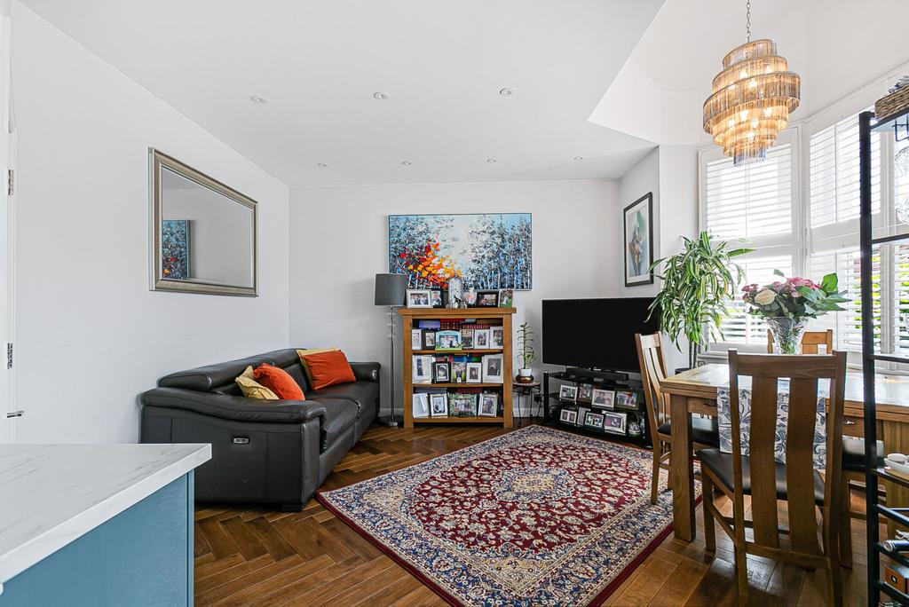 Open-plan living area, open plan living