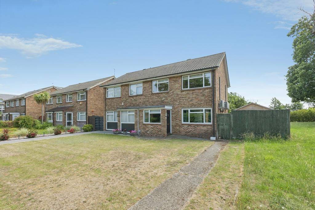 Semi-detached house exterior