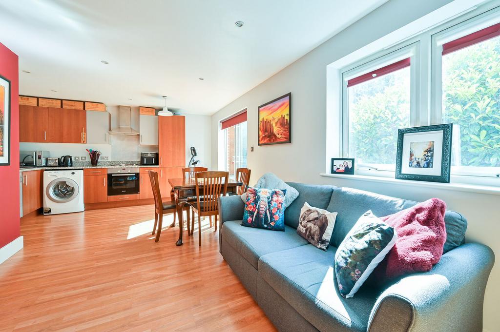 Open-plan living area, open plan living