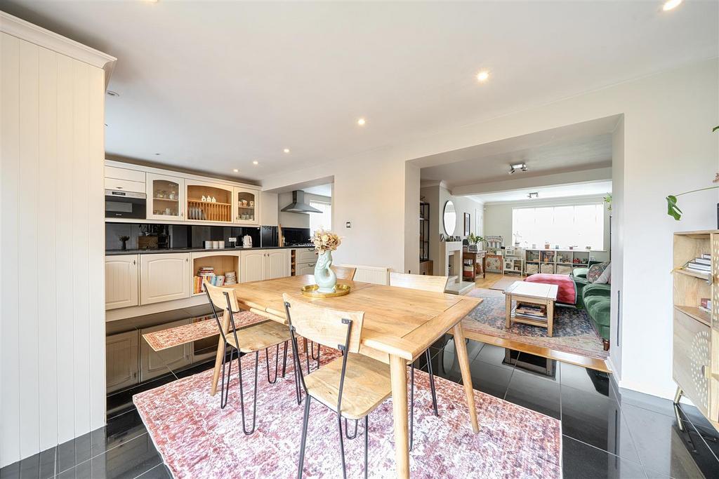 Open-plan living area, open plan living