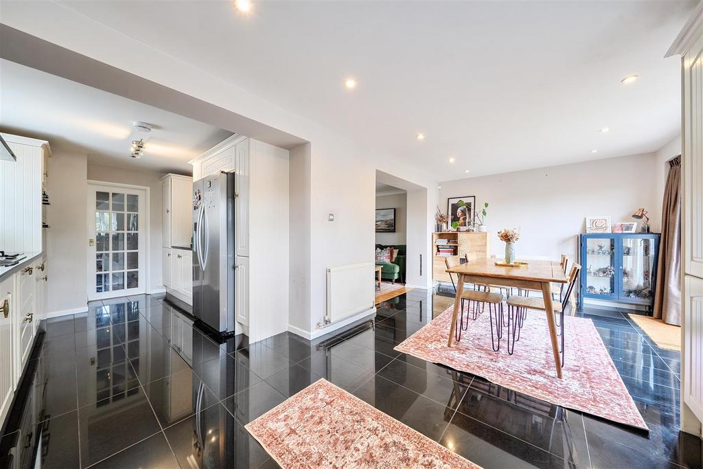 Open-plan living area, open plan living