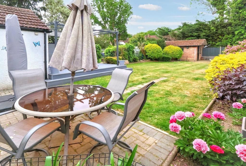 Patio view, garden