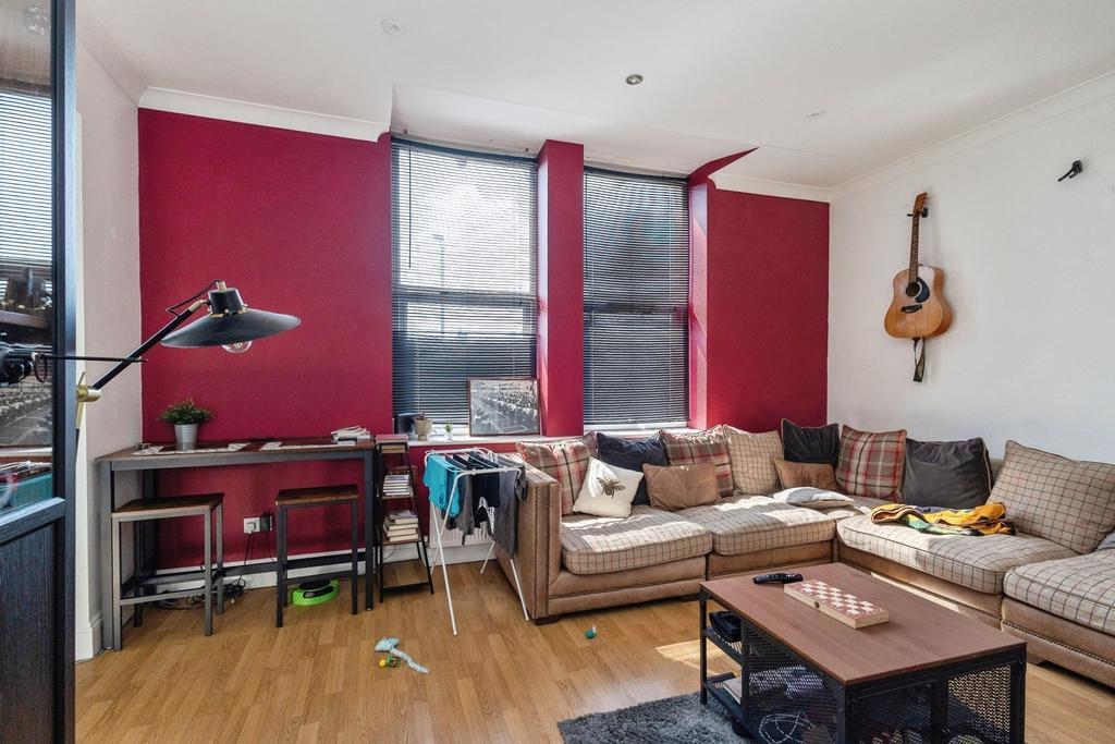 Open-plan living area, open plan living