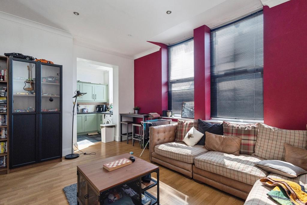 Open-plan living area, open plan living