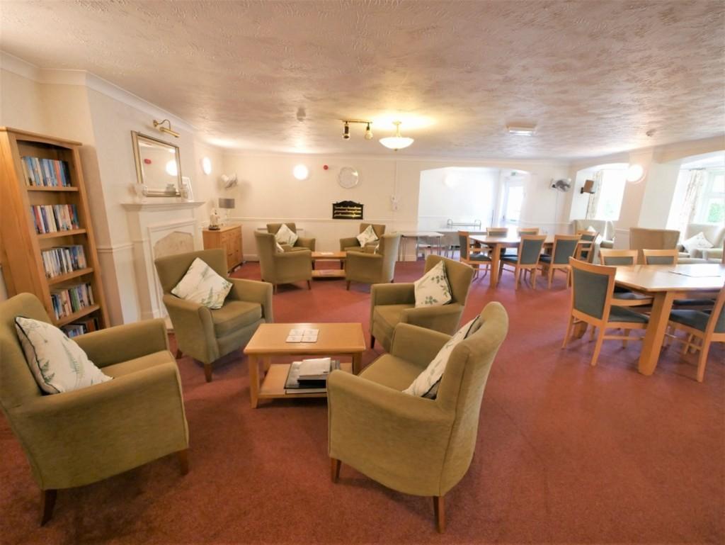 Reception room, fireplace
