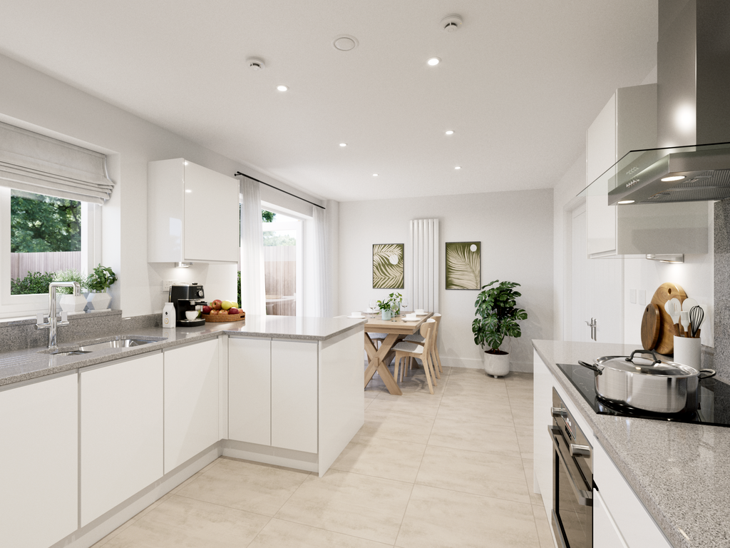 Open-plan living area, open plan living