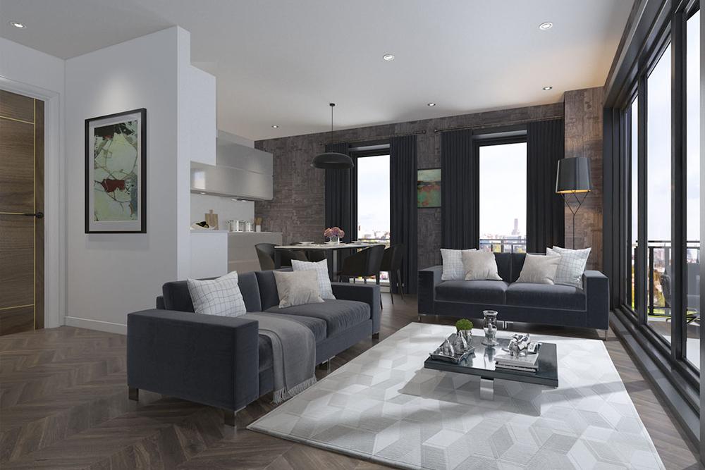 at Liverpool Views Apartment, Business District 6% Rental Yields | City Skyline Investment, Liverpool Views Apartment – 6% Rental Yields L3 - View 2